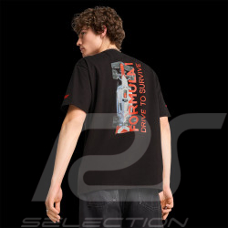 F1 T-Shirt Drive to Survive Puma Schwarz 701235387-002 - herren