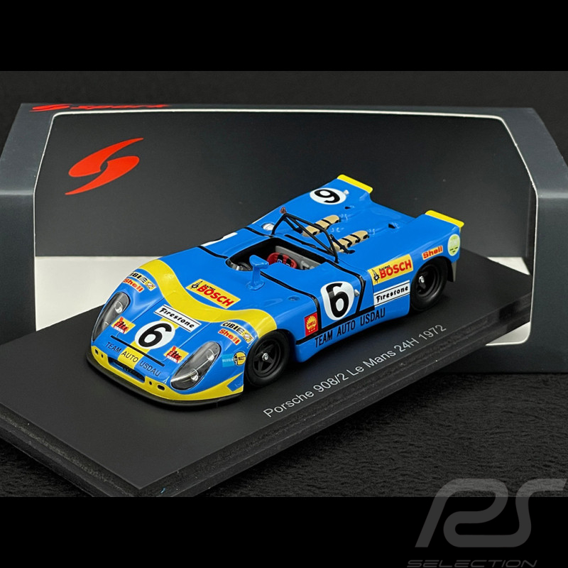 Porsche 908/2 n° 6 24h Le Mans 1972 1/43 Spark S9775