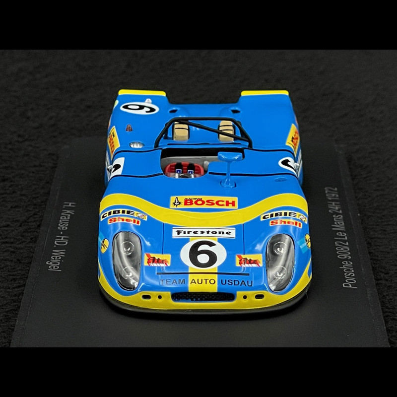 Porsche 908/2 n° 6 24h Le Mans 1972 1/43 Spark S9775