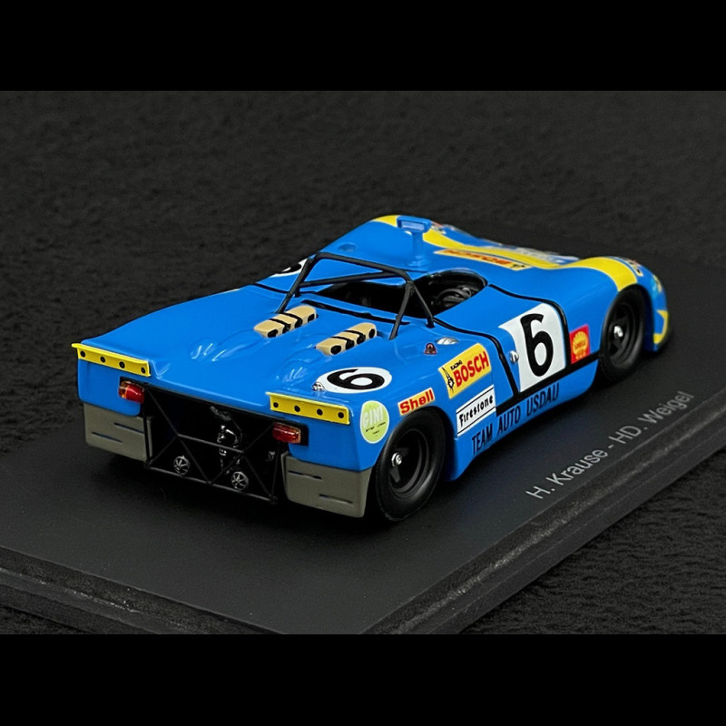 Porsche 908/2 n° 6 24h Le Mans 1972 1/43 Spark S9775