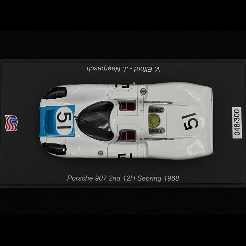 Spark S4745 Porsche 907 #61 - 24 Heures Du Mans 1970 - 1/43