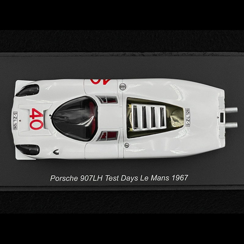 Porsche 907 1967 1/43 Spark 1967 No.40 24h Le Mans 1967 G.Mitter/J
