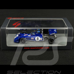 Patrick Depailler Tyrrell 004 n° 8 GP France 1972 1/43 Spark S7219