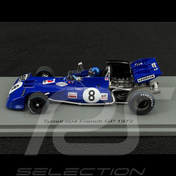 Patrick Depailler Tyrrell 004 n° 8 GP France 1972 1/43 Spark S7219