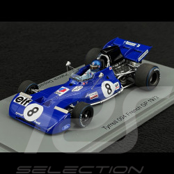 Patrick Depailler Tyrrell 004 n° 8 GP France 1972 1/43 Spark S7219
