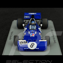 Patrick Depailler Tyrrell 004 n° 8 GP France 1972 1/43 Spark S7219