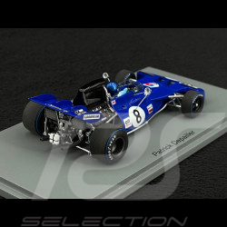Patrick Depailler Tyrrell 004 n° 8 GP France 1972 1/43 Spark S7219