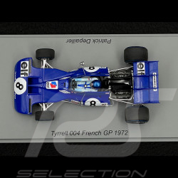 Patrick Depailler Tyrrell 004 n° 8 GP France 1972 1/43 Spark S7219