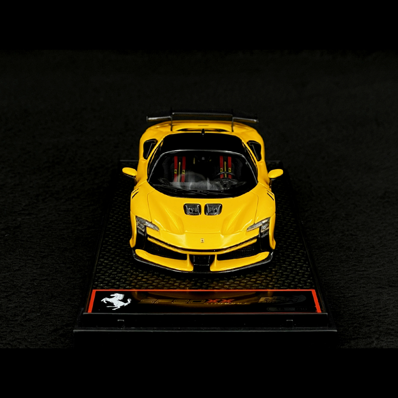 Ferrari SF90 XX Stradale 2024 Yellow Giallo Tristrato 1/43 BBR