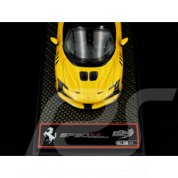 Ferrari SF90 XX Stradale 2024 Jaune Giallo Tristrato 1/43 BBR Models BBRC285FCF
