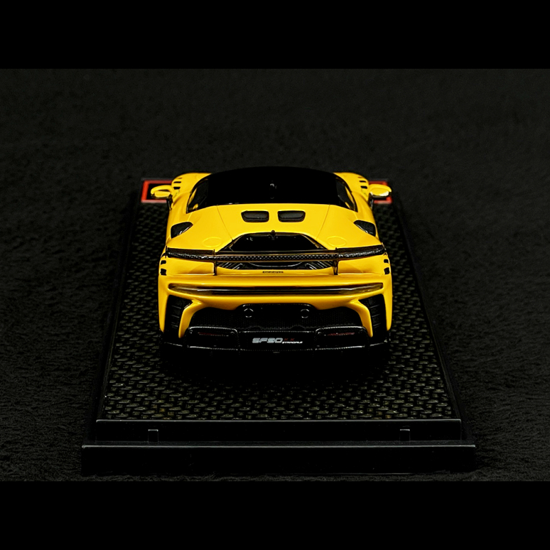 Ferrari SF90 XX Stradale 2024 Yellow Giallo Tristrato 1/43 BBR