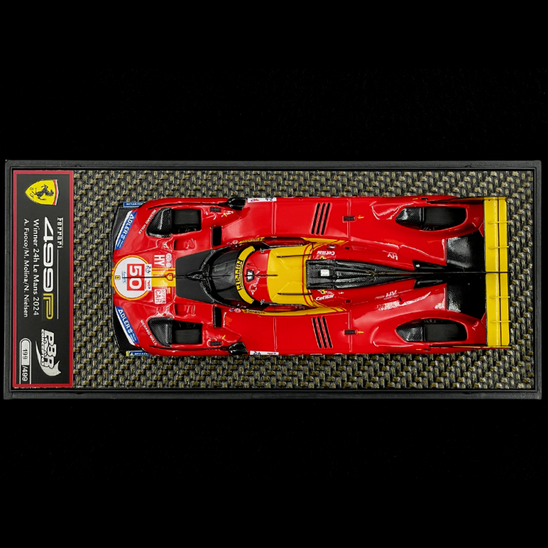 Ferrari 499P n° 50 Vincitrice della 24 Ore di Le Mans 2024 1/43 BBR BBRC304A