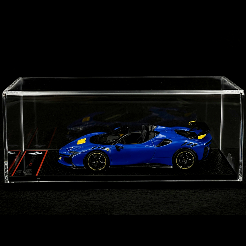 BBR 1:43 – Ferrari SF90 XX Stradale – Bleu « Baby » + toit mat