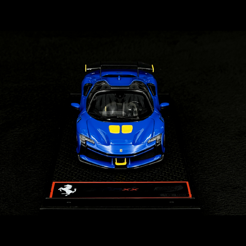 Ferrari SF90 XX Spider 2024 Blue Azzurro Dino 1/43 BBR Models BBRC286A