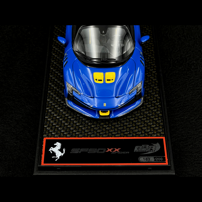 BBR 1/18 SF90 Azzurro La Plata 海外特注 1/18 DELUXE BBR Ferrari