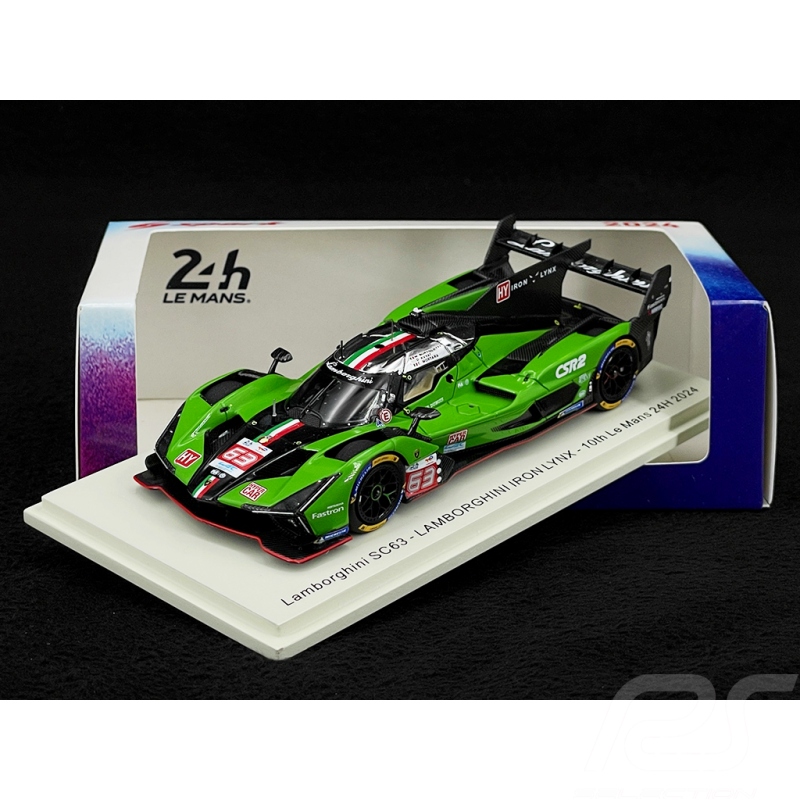 Lamborghini SC63 LMDh n° 63 24h Le Mans 2024 1/43 Spark S9125