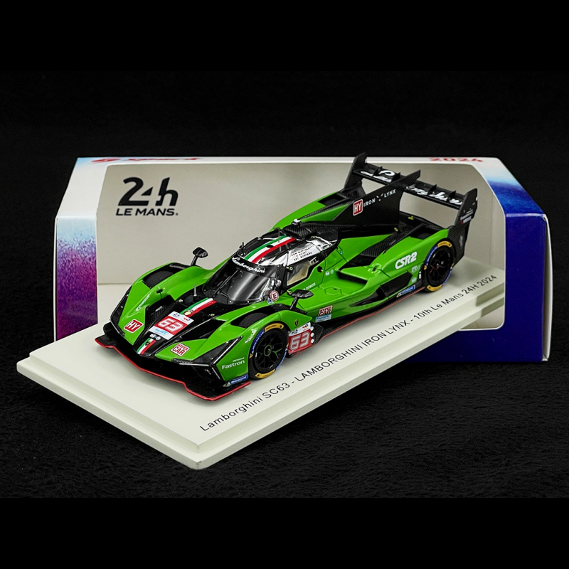 Lamborghini SC63 LMDh n° 63 24h Le Mans 2024 1/43 Spark S9125
