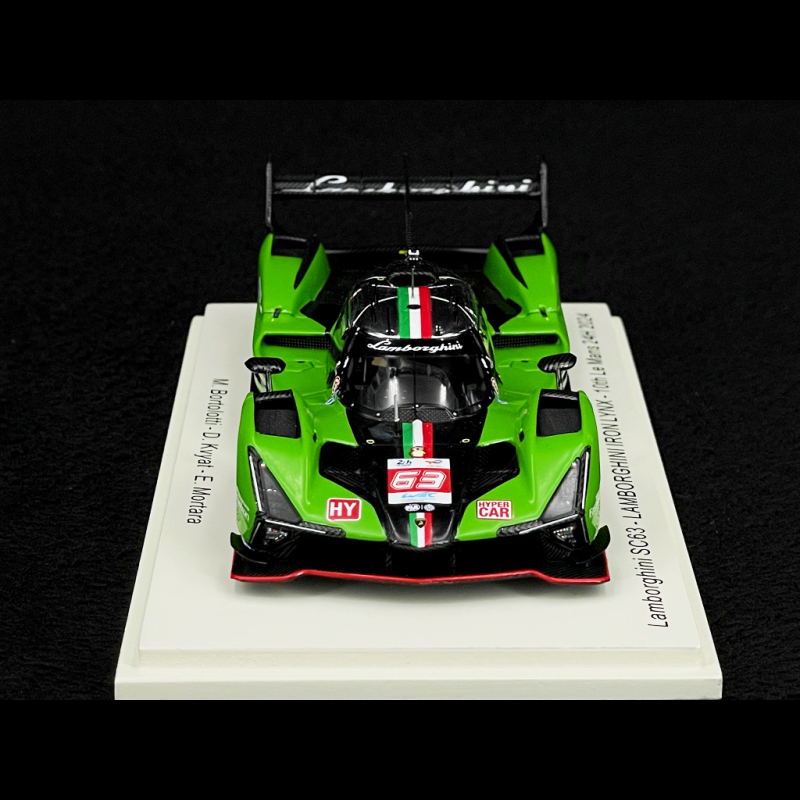 Lamborghini SC63 LMDh n° 63 24h Le Mans 2024 1/43 Spark S9125