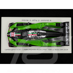 Lamborghini SC63 LMDh n° 63 24h Le Mans 2024 1/43 Spark S9125