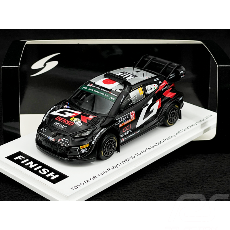 Toyota GR Yaris Rally1 Hybrid n° 18 2nd Rallye Safari 2024 1/43 Spark S6874