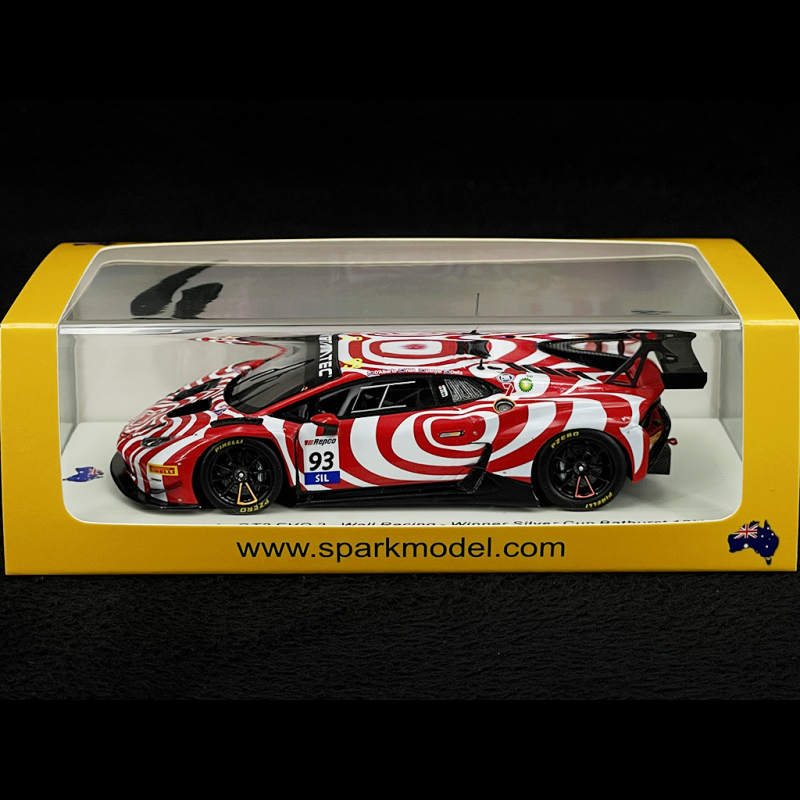 Lamborghini Huracan GT3 Evo 2 n° 93 12h Bathurst 2024 1/43 Spark AS072