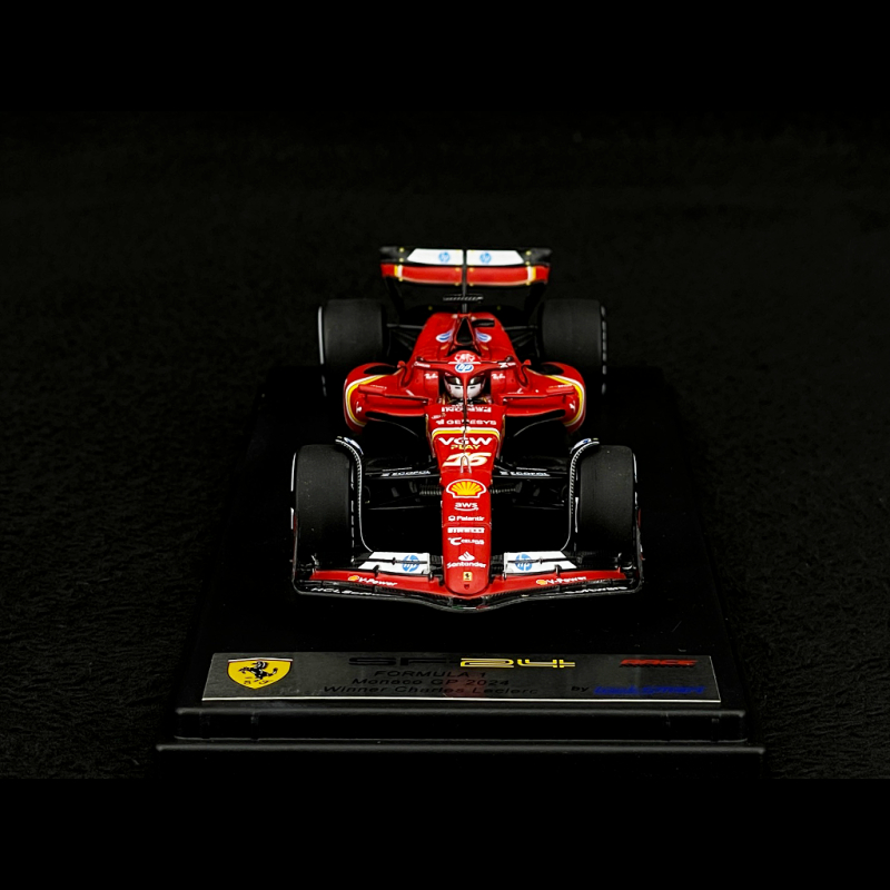 Looksmart 1/43 Ferrari SF-24 #16 – Charles Leclerc Vainqueur Monaco GP 2024 LSF1063