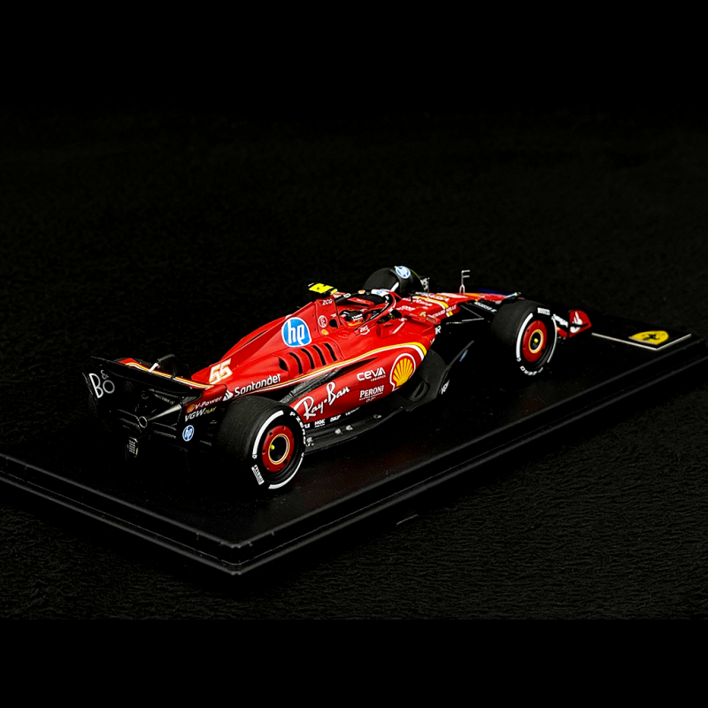 Looksmart 1/43 – Ferrari SF-24 – 3e Monaco GP 2024 – Carlos Sainz – LSF1064