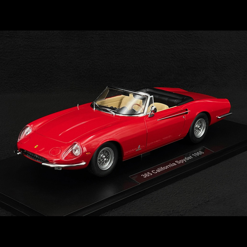 Ferrari 365 California Spyder 1966 Red 1/18 KK Scale KKDC180053