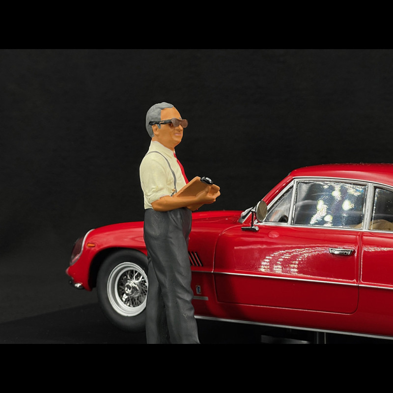 FIGURINE 1/18 Enzo Ferrari Vroom Non Peint For 250 Swb Cmc Autoart EUR 40,00 - FR