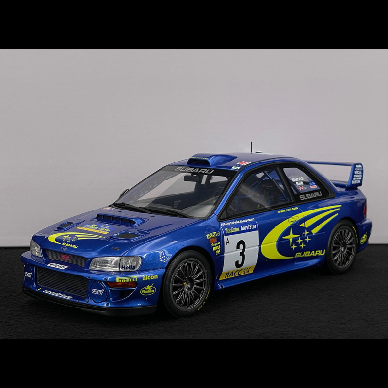 Richard Burns Subaru Impreza S6 n° 3 2nd Rallye Catalunya