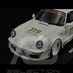 Porsche 911 Type 964 RWB Rauh-Welt Natty Dread Junior 2024 Blanc 1/18 GT Spirit GT489
