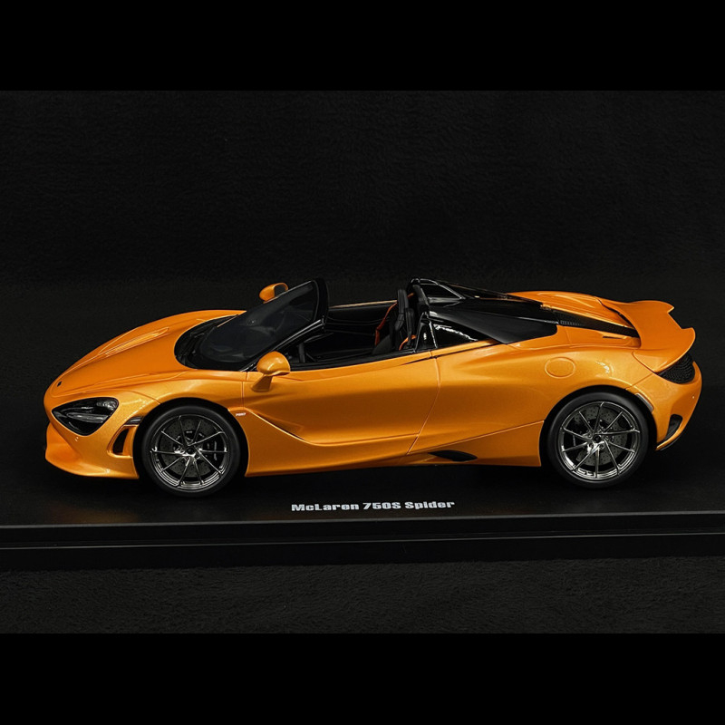Mclaren 750s spider orange 2024 GT488 1/18 - GT Spirit - GT