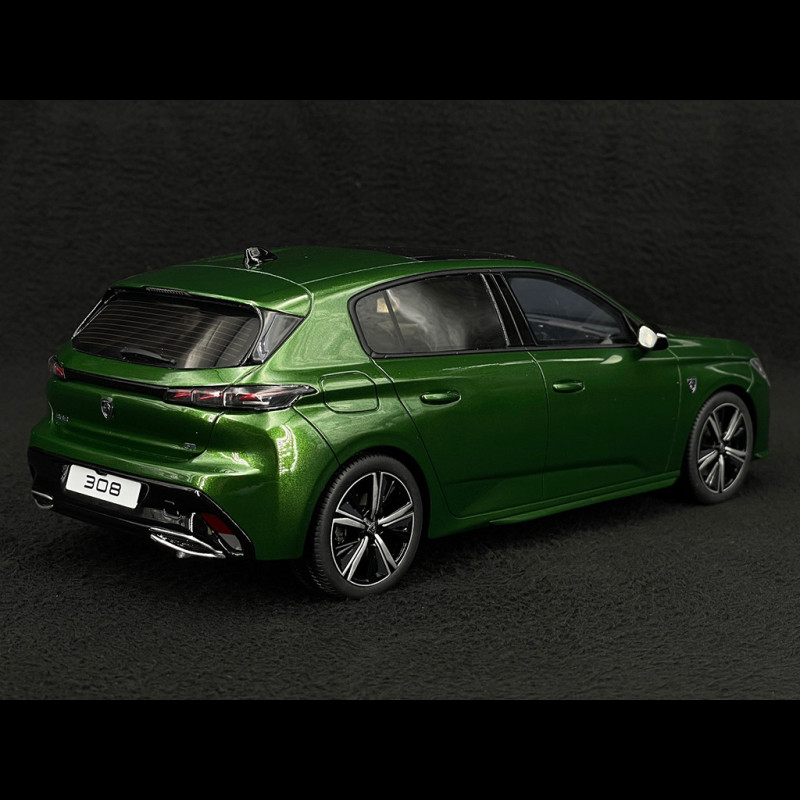 Miniature 1/18 Otto Mobile – Peugeot 308 GT – Rouge Métallisé 2022 – Résine