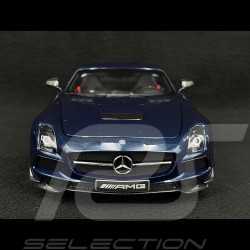 Mercedes-Benz SLS AMG Black Series 2013 Daytona Blue 1/18 Minichamps 11033026