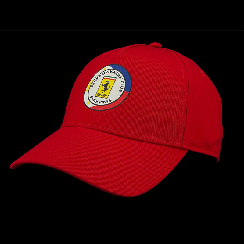 Ferrari Cap Philippines Club F1 Team Leclerc / Hamilton Rot 46627