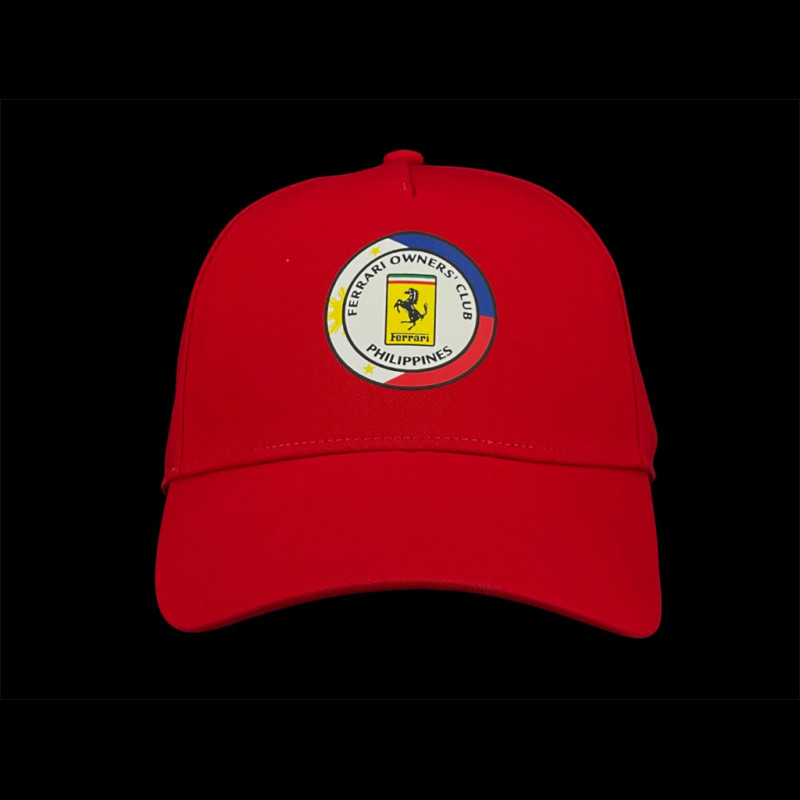 Ferrari Cap Philippines Club F1 Team Leclerc / Hamilton Rot 46627