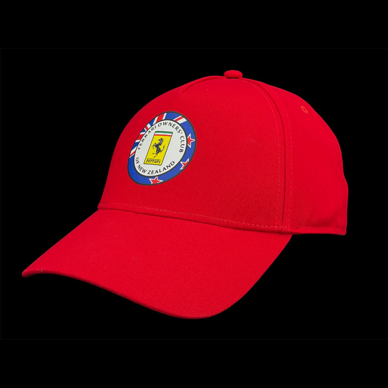 Ferrari Cap New Zealand Club F1 Team Leclerc / Hamilton Rot 46625