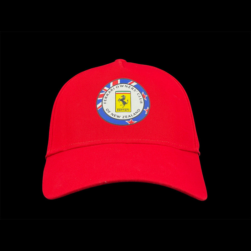 Ferrari Cap New Zealand Club F1 Team Leclerc / Hamilton Rot 46625