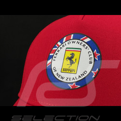Ferrari Cap New Zealand Club F1 Team Leclerc / Hamilton Rot 46625