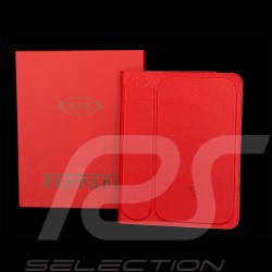 Coque Ferrari Tod's Pas Cher iPhad 2 Cuir F1 Team Leclerc / Hamilton Rouge L1228