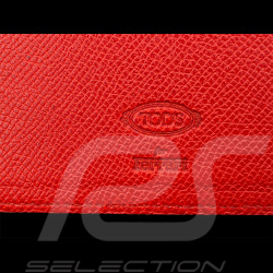 Coque Ferrari Tod's Pas Cher iPhad 2 Cuir F1 Team Leclerc / Hamilton Rouge L1228