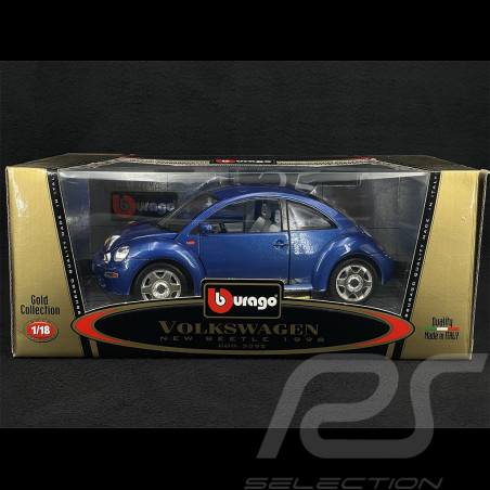 Volkswagen New Beetle 1998 Bleu 1/18 Bburago 3392