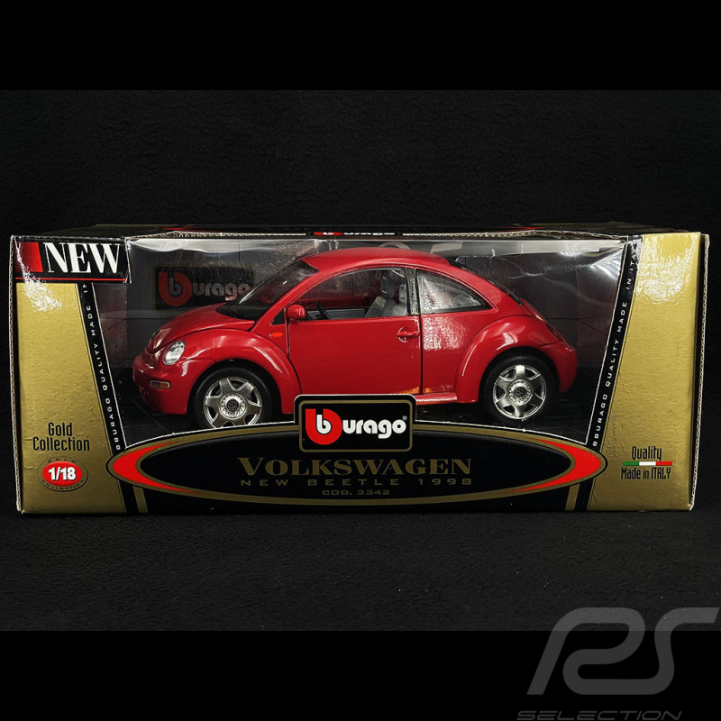Volkswagen New Beetle 1998 Rot 1/18 Bburago 3342