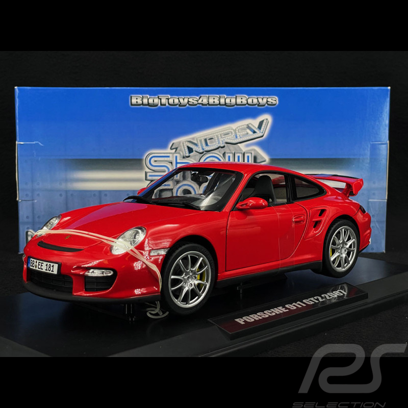Porsche 911 GT2 Type 997 2007 Guards Red 1/18 Norev 187502