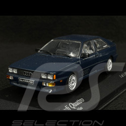 Audi Quattro 1981 Bleu 1/43 Minichamps 430019425