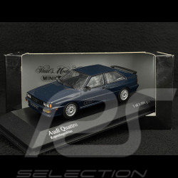Audi Quattro 1981 Blue 1/43 Minichamps 430019425