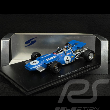 Jean-Pierre Beltoise Matra MS84 n° 4  British GP 1969 1/43 Spark S1608 F1