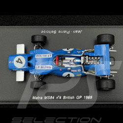 Jean-Pierre Beltoise Matra MS84 n° 4  GP de Grande-Bretagne 1969 F1 1/43 Spark S1608