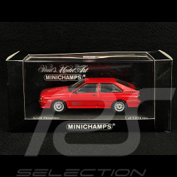 Audi Quattro 1981 Rot 1/43 Minichamps 430019420