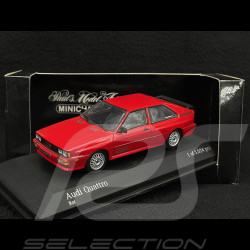 Audi Quattro 1981 Rot 1/43 Minichamps 430019420
